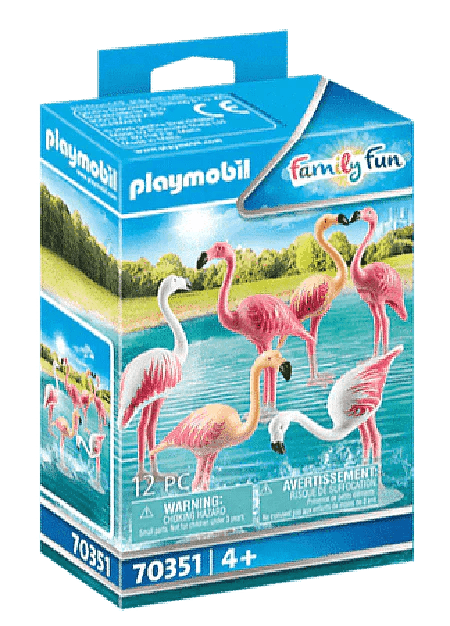 PLAYMOBIL Zwerm met 6 flamingo's 70351 City Life PLAYMOBIL @ 2TTOYS PLAYMOBIL €. 4.99