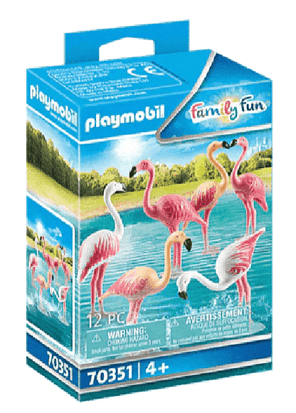 PLAYMOBIL Zwerm met 6 flamingo's 70351 City Life PLAYMOBIL @ 2TTOYS PLAYMOBIL €. 4.99